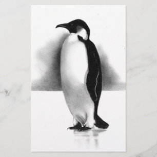 PENGUIN IN PENCIL: REALISMUS ART