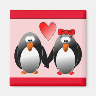 PENGUIN IST IN LIEBE MAGNET