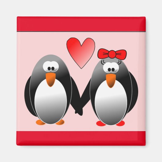 PENGUIN IST IN LIEBE MAGNET (Vorne)
