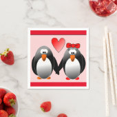PENGUIN IST IN LIEBE SERVIETTE (Beispiel)