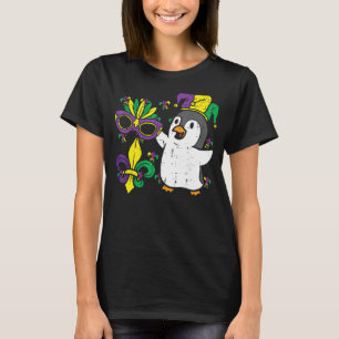 Penguin Jester Animal Mardi Gras Men Women Kids Gi T-Shirt