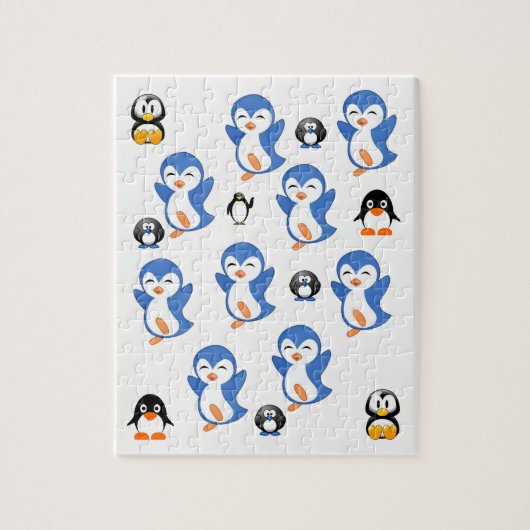Penguin Jigsaw Puzzle (Vertikal)