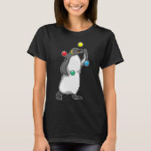 Penguin Juggler Juggle T-Shirt (Vorderseite)