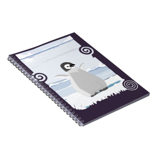 Penguin Kid Notizblock (Rechte Seite)