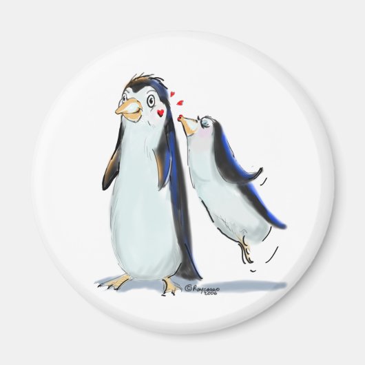 PeNgUiN KiSS Magnet (Vorne)
