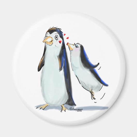 PeNgUiN KiSs Magnet (Vorne)