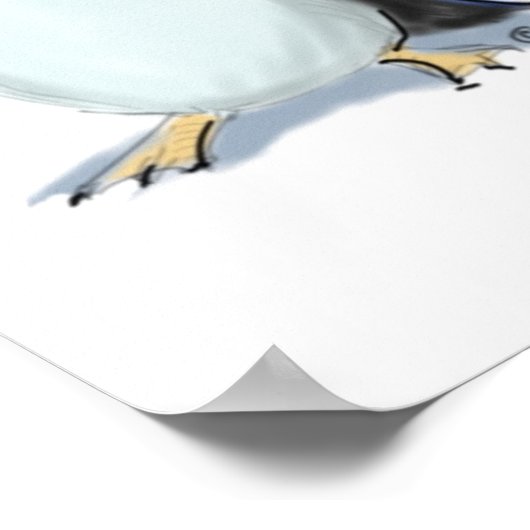 PeNgUiN KiSs Poster (Ecke)