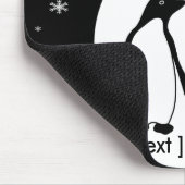 Penguin Liebe Couple Mousepad (Ecke)