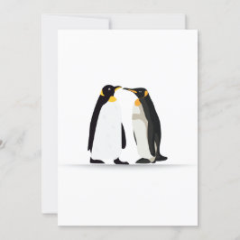 PENGUIN-LIEBE FEIERTAGSKARTE