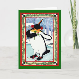PENGUIN LIEBE FEIERTAGSKARTE