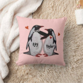 Penguin-Liebe-Kissen Kissen (Decke)