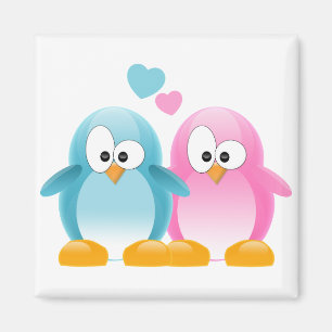 Penguin-Liebe Magnet