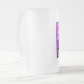 Penguin-Liebe! Mattglas Bierglas (Vorderseite Links)