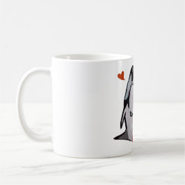 Penguin-Liebe-Paar-Tassen Kaffeetasse