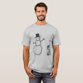 Penguin-Liebe T-Shirt (Vorne ganz)