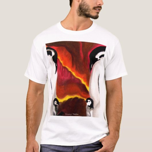 Penguin-Liebe-T - Shirt (Vorderseite)