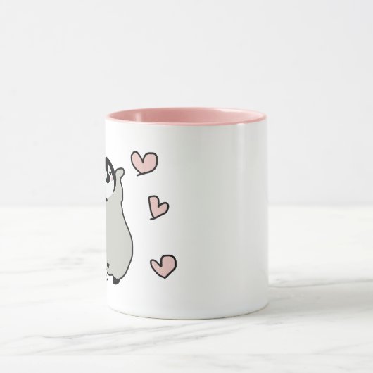 Penguin-Liebe-Tasse Tasse (Zentrum)