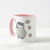Penguin-Liebe-Tasse Tasse (Vorderseite Links)