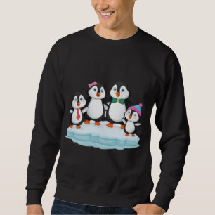 Penguin Liebe Weihnachten Geburtstag Sweatshirt
