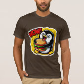 PENGUIN LIEBEN CHEESEBURGER 4 T-Shirt (Vorderseite)