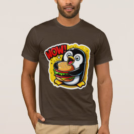 PENGUIN LIEBEN CHEESEBURGER 4 T-Shirt