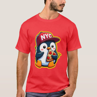 PENGUIN-LIEBEN PIZZA 2 T-Shirt
