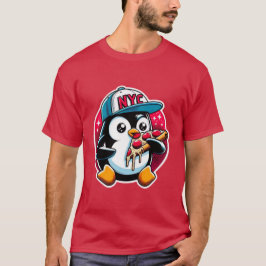 PENGUIN-LIEBEN PIZZA 8 T-Shirt