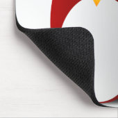 Penguin Linux Tux Ubuntu Devil Trident Lucifer Mousepad (Ecke)
