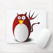 Penguin Linux Tux Ubuntu Devil Trident Lucifer Mousepad (Mit Mouse)