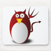 Penguin Linux Tux Ubuntu Devil Trident Lucifer Mousepad (Vorne)