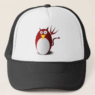 Penguin Linux Tux Ubuntu Devil Trident Lucifer Truckerkappe