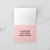 Penguin Love Anniversary Cards Karte (Innenseite)