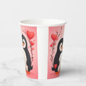 Penguin Love Paper Cups Pappbecher (Links)