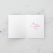 Penguin Love Valentine's Day Card Dankeskarte (Innenseite)