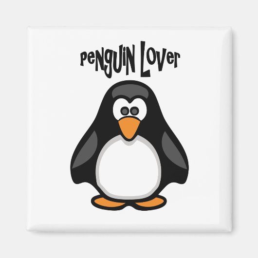 Penguin Lover Kühlschrank Magnet (Vorne)