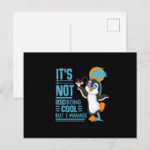 Penguin Lover Postkarte (Vorne/Hinten)