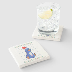 Penguin Lover Stone Coaster  Liebhaber-Steinunters Steinuntersetzer