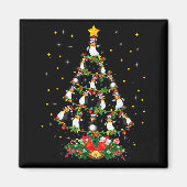 Penguin Lover Xmas Gift Matching Penguin Christmas Magnet (Vorne)