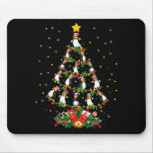Penguin Lover Xmas Gift Matching Penguin Christmas Mousepad (Vorne)