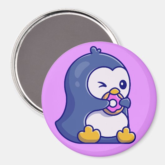 Penguin Magnet (Vorderseite/Rückseite)