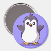 Penguin Magnet (Vorderseite/Rückseite)