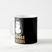 Penguin Mamas Gentoo Penguin Mama Kaffeetasse (Vorderseite Links)