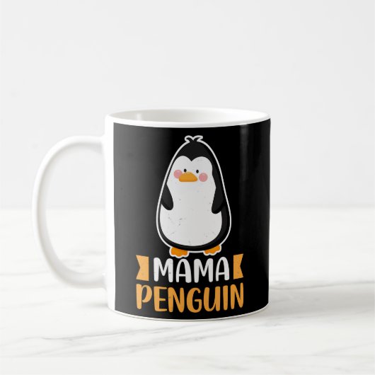 Penguin Mamas Gentoo Penguin Mama Kaffeetasse (Links)