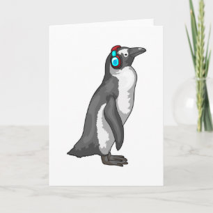 Penguin Music Kopfhörer Karte