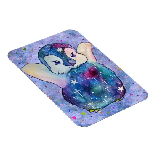 Penguin named Button Magnet (Rechte Seite)