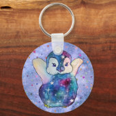 Penguin named Button Schlüsselanhänger (Vorderseite)