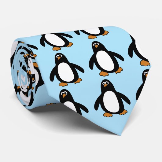 Penguin Neck Tie Krawatte (Gerollt)