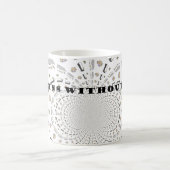 Penguin ohne Fuß-Kaffee-Tasse Kaffeetasse (Mittel)