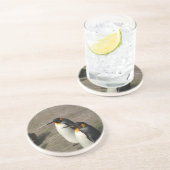 Penguin-Paar-Untersetzer Getränkeuntersetzer (Seite)