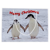 Penguin Pals Geschenktasche Große Geschenktüte (Rückseite)